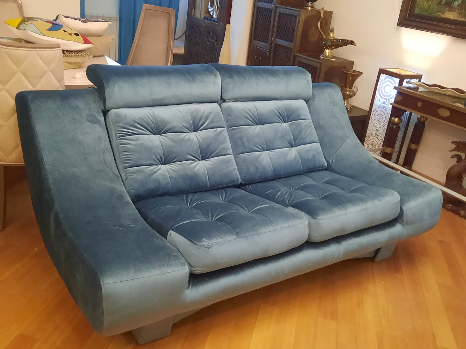 Обивка дивана на дому. Подпорожье